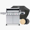 Monument Grills Denali 605Pro | Stainless Smart Tech Propane Gas Grill