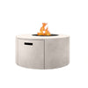 Ebel Bellino 42″ Round Fire Pit – with Offset Burner