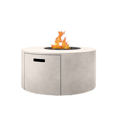 Ebel Bellino 42″ Round Fire Pit – with Offset Burner