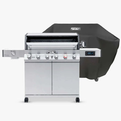 Monument Grills Denali 605Pro | Stainless Smart Tech Propane Gas Grill