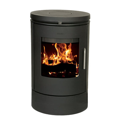 Morsø 6140 B with low base - Well-designed classic wood stove with beautiful curves