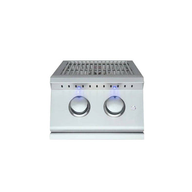 RCS Premier Double Side Burner w/ LED Lights - RJCSSBL