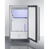 Summit 18" Wide Outdoor Clear Icemaker, ADA Compliant - BIM182OSADA